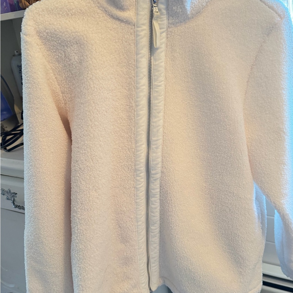 Tommy Bahama Cream Fleece Jacket